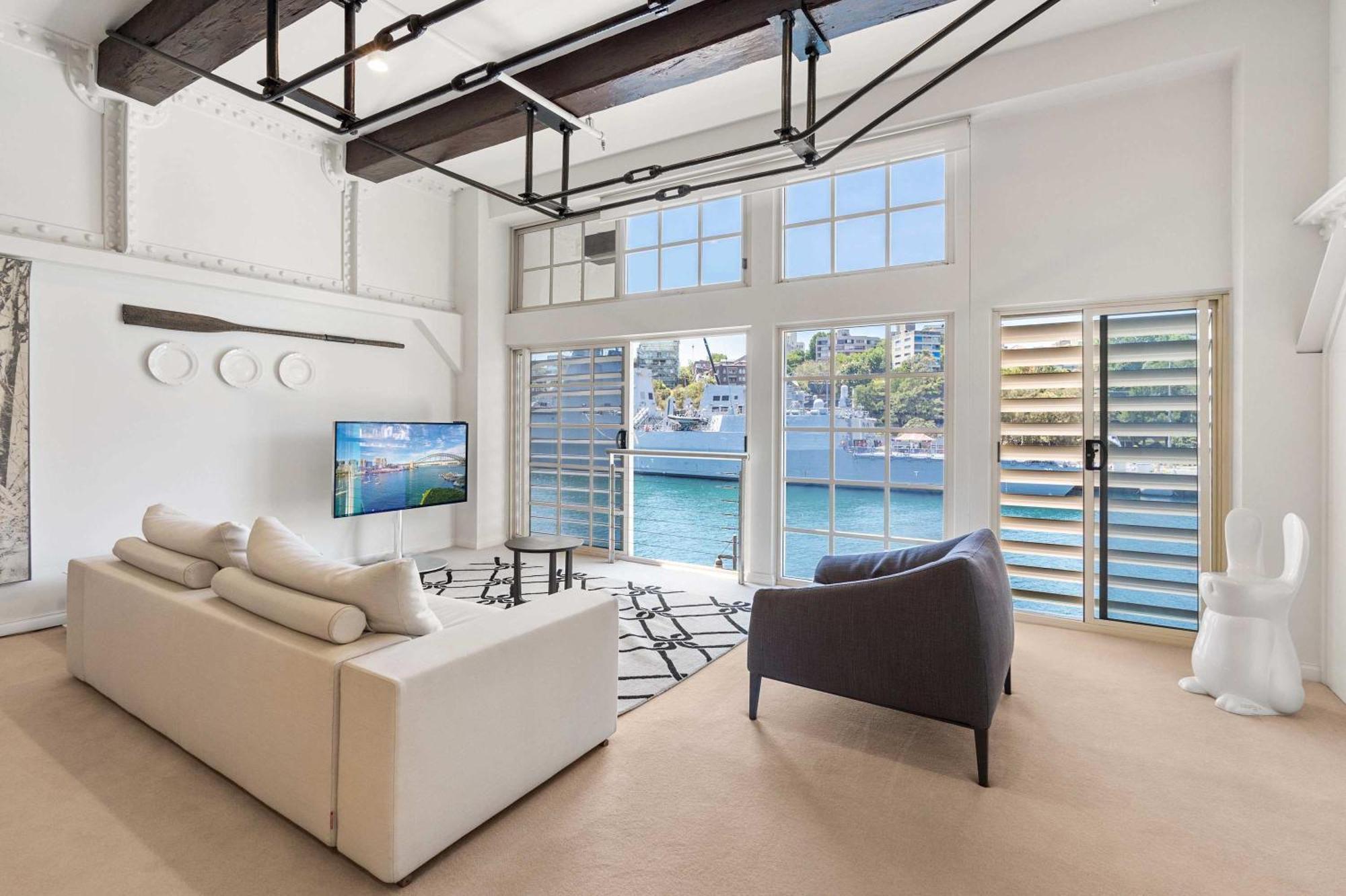 Appartamento Spacious Waterfront Luxury At Woolloomooloo Wharf Sydney Esterno foto